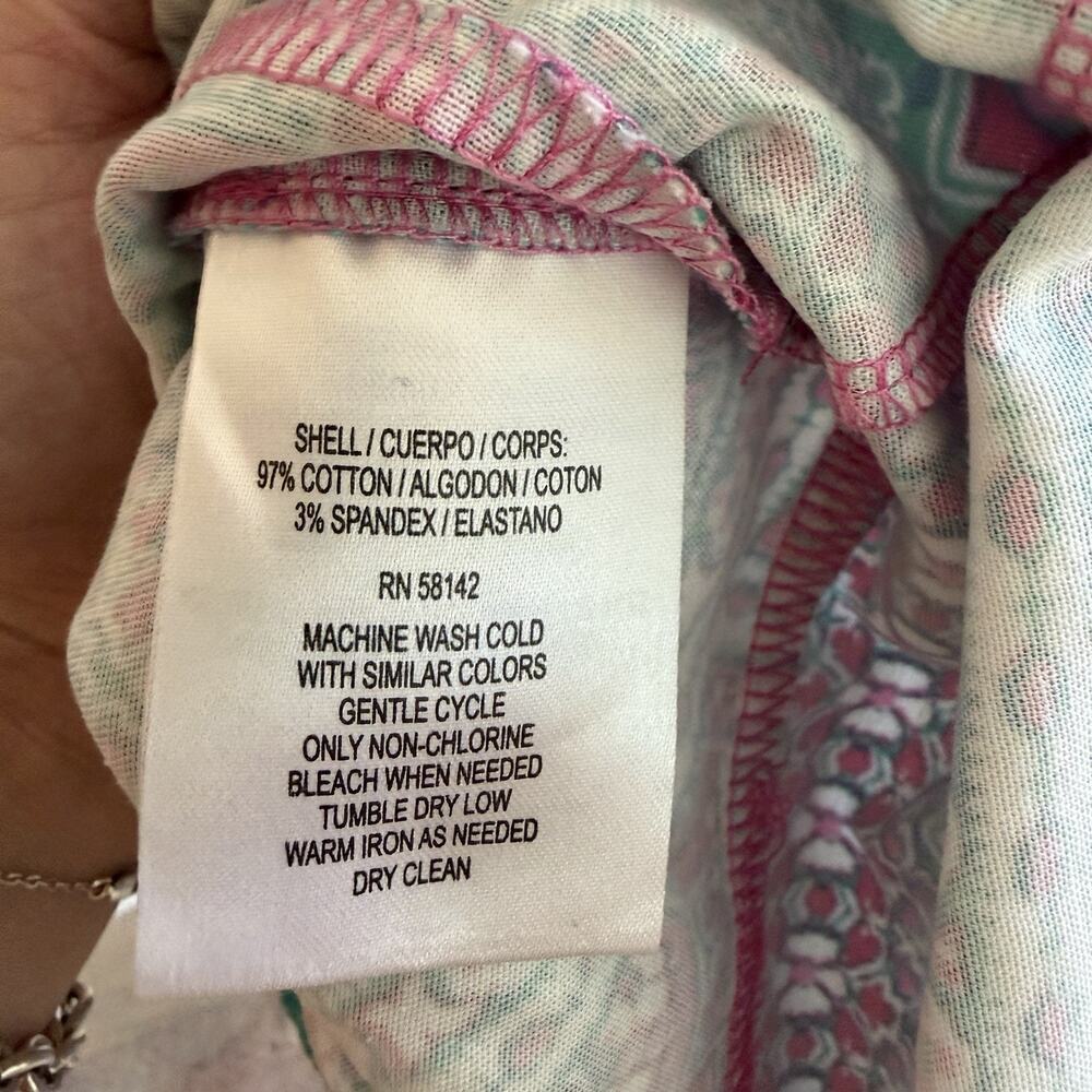 London Times Women's Sleeveless Patterned Dress US Size 14 Multicolor - Picture 6 of 9